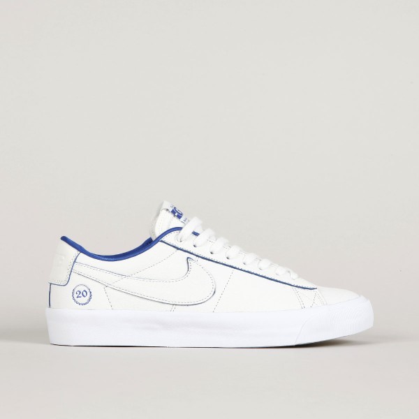 Nike SB Blazer Low Pro GT Prm White Royal Skateboarding Nike SB Adidas Vans Online Shop POPNAME.cz